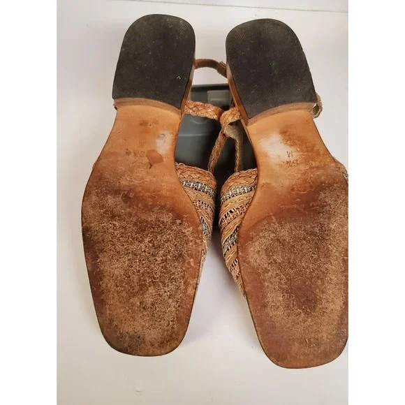 Sesto Meucci Slingback Sandal Size 6 1/2 M - Picture 3 of 4